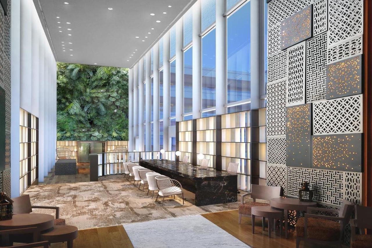 Oasia Resort Sentosa By Far East Hospitality Сингапур Экстерьер фото The interior of the lounge